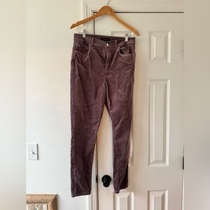 Ann Taylor Maueve Velour Pants Sz 8 29